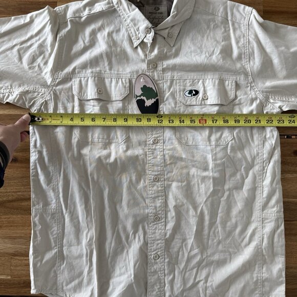 Mossy Oak Shirt Mens Large Shooting Button Down Hunting Outdoor Western NWT - Picture 11 of 11